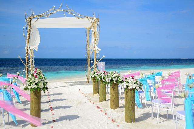 Imagine your wedding ceremony in a gorgeous beach